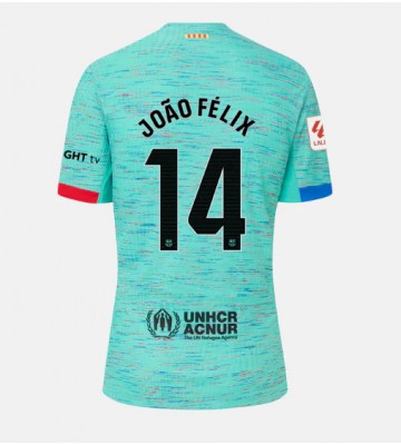 Barcelona Joao Felix #14 Koszulka Trzecich Kobiety 2023-24 Krótki Rękaw